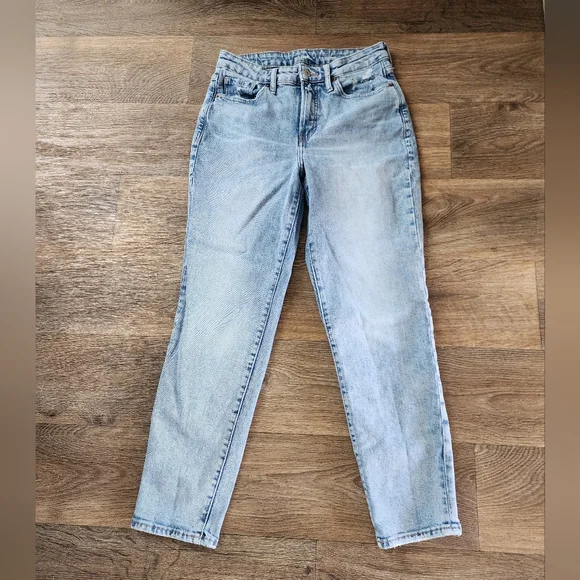 Old Navy Blue OG Straight Jeans Vintage Wash - Picture 1 of 4